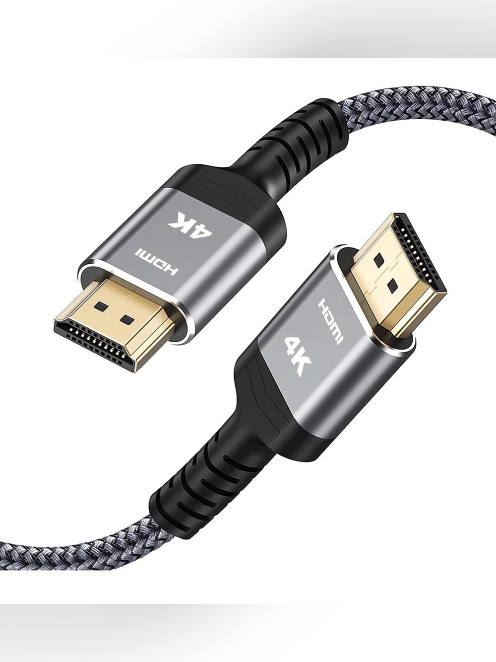 High-Speed 4k HDR 25 FT HDMI Cable, 18Gbps 2.0 Braided